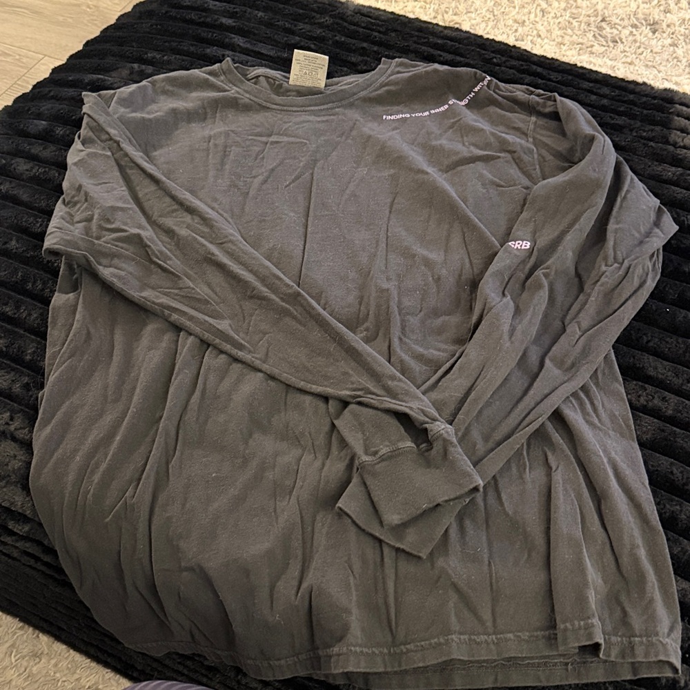 Men's Black Long Sleeve Shirt
